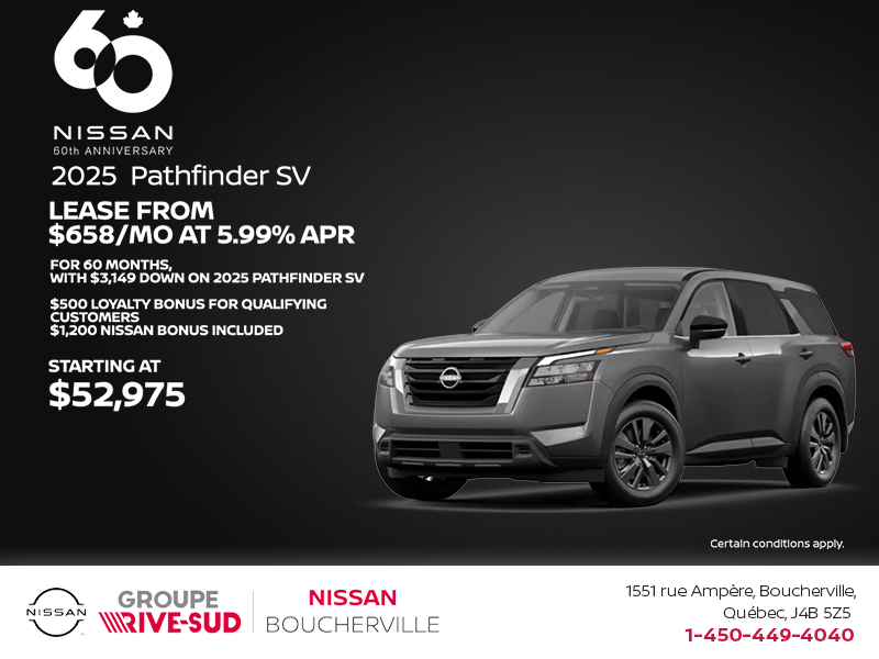 Get the 2025 Pathfinder today!