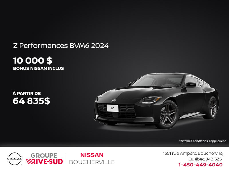 Obtenez le Nissan Z 2024!