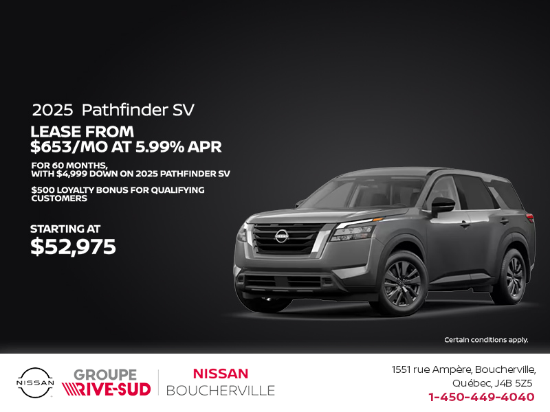 Get the 2025 Pathfinder today!