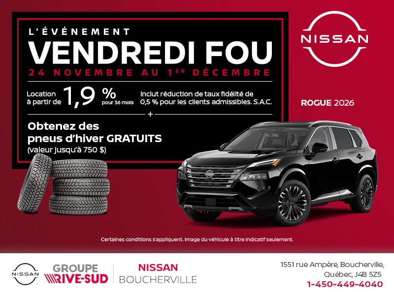 Obtenez le Rogue 2026 !