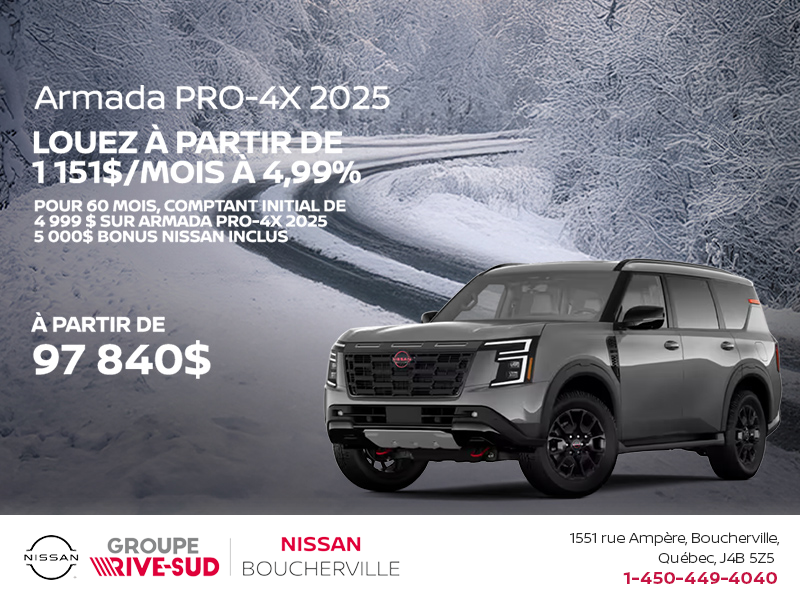 Obtenez la Armada 2025 !