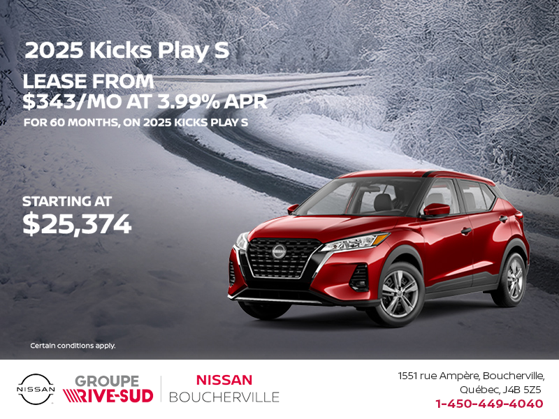 Get the 2025 Kicks Play Today!