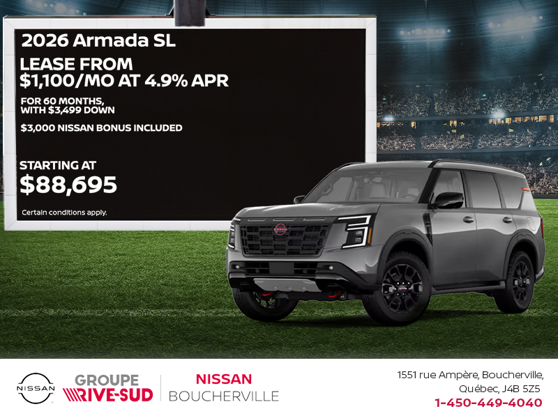 2026 Nissan Armada