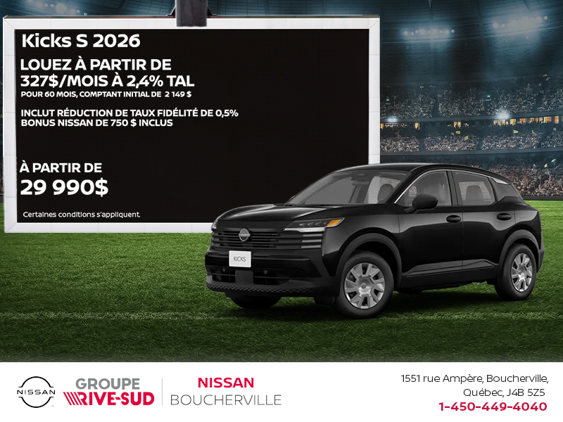 Nissan Kicks 2026