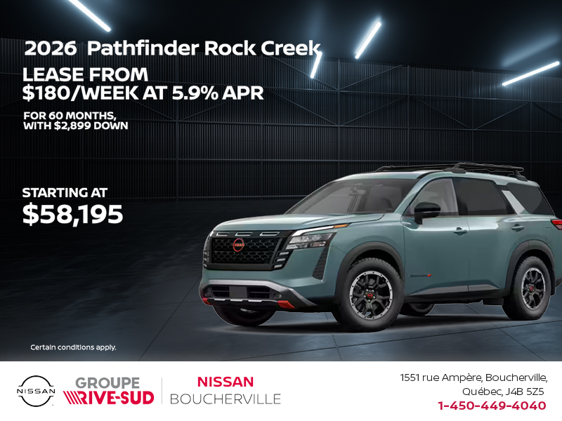 2026 Nissan Pathfinder