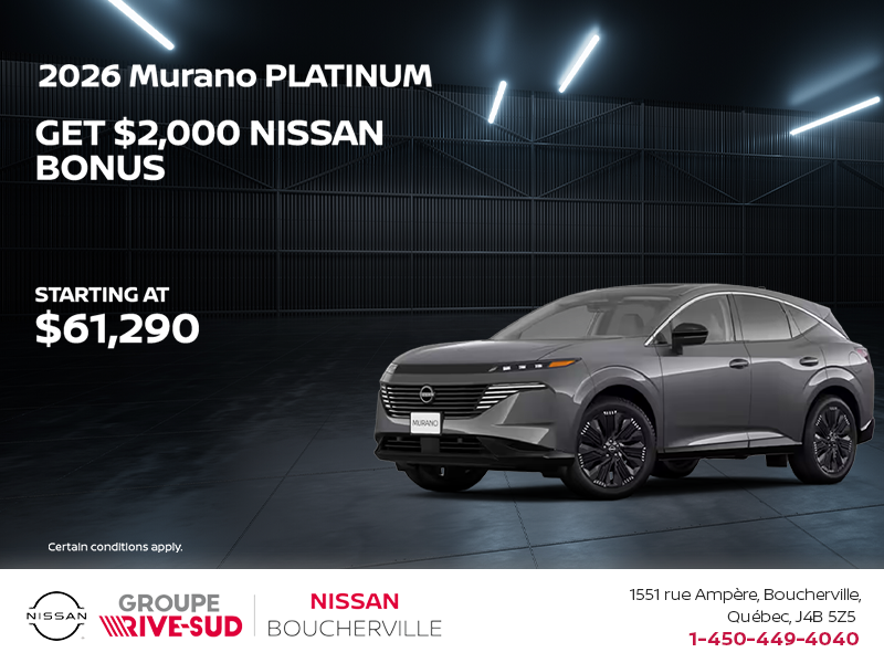 2026 Nissan Murano