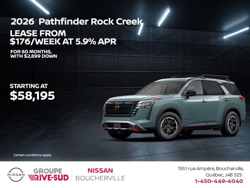 2026 Nissan Pathfinder