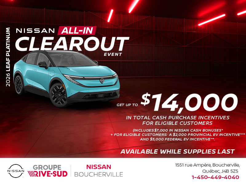 Get the 2026 Leaf Platinum Today!
