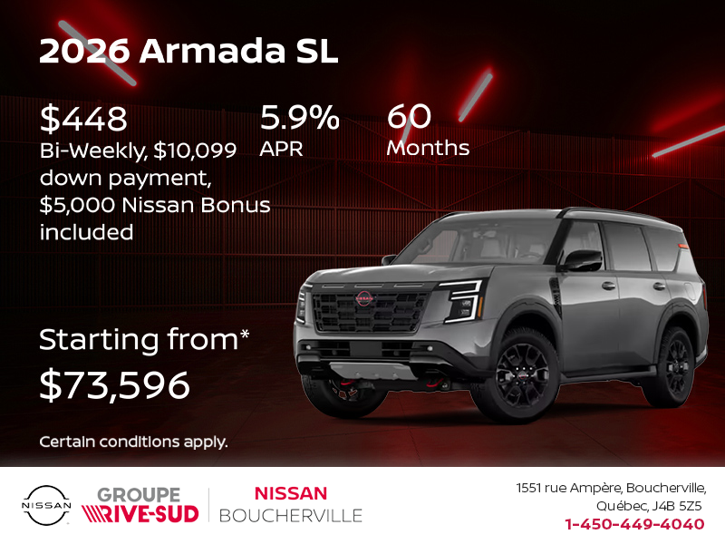2026 Nissan Armada