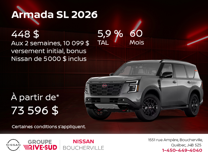 Nissan Armada 2026