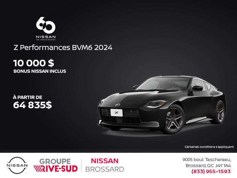 Obtenez le Nissan Z 2024!