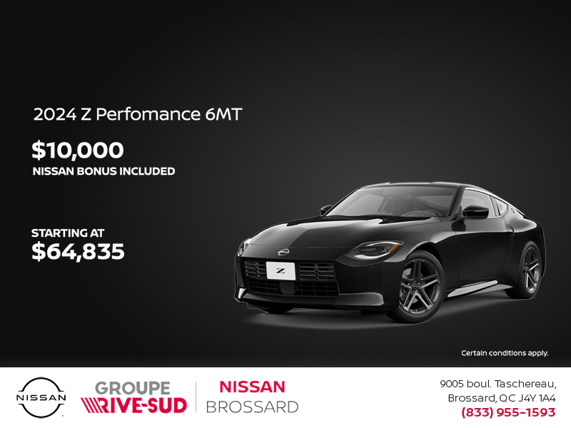 Get the 2024 Nissan Z Today!