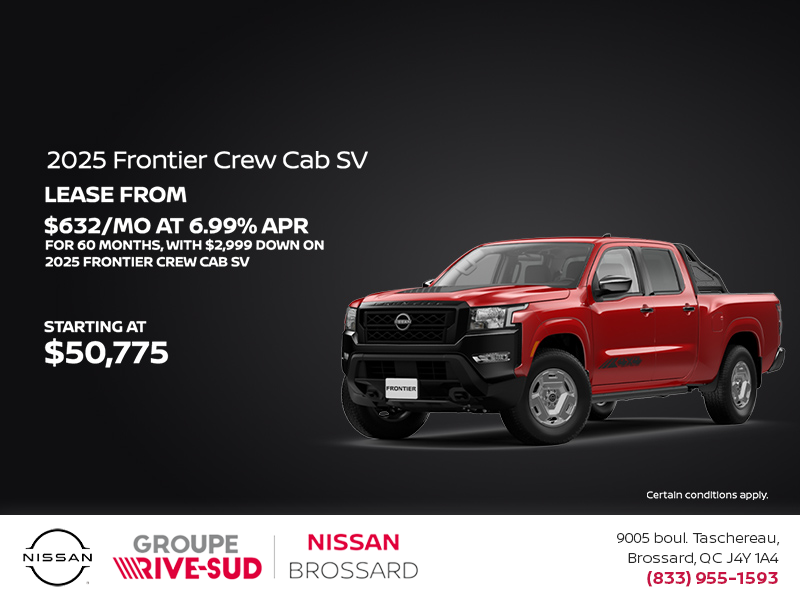 Get the 2025 Frontier Today!