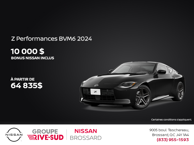 Obtenez le Nissan Z 2024!