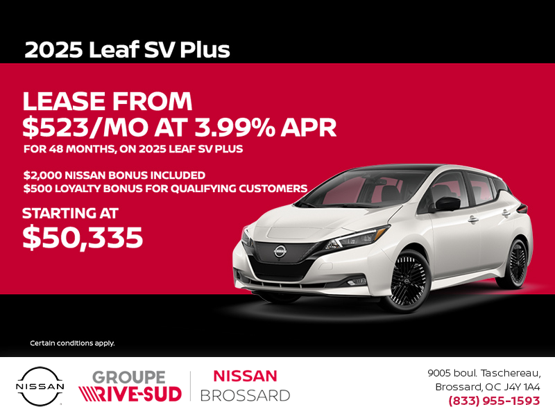 Get the 2025 Leaf Today!