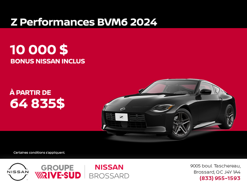 Obtenez le Nissan Z 2024!