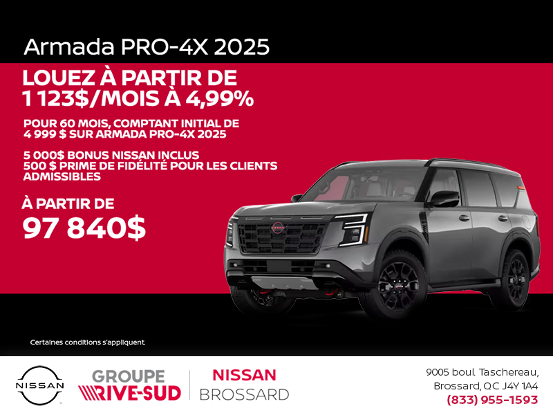 Obtenez la Armada 2025 !