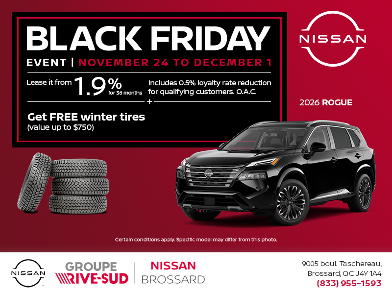 Get the 2026 Rogue Today!