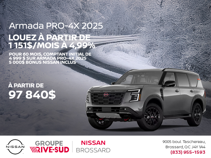 Obtenez la Armada 2025 !