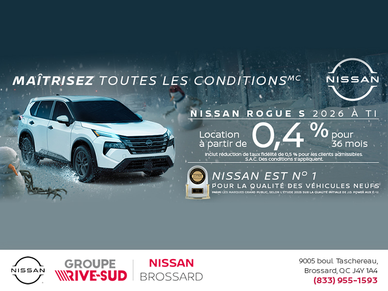 Obtenez le Rogue 2026 !