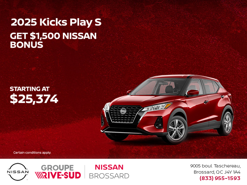 Get the 2025 Kicks Play Today!