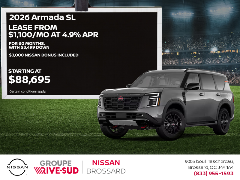 2026 Nissan Armada