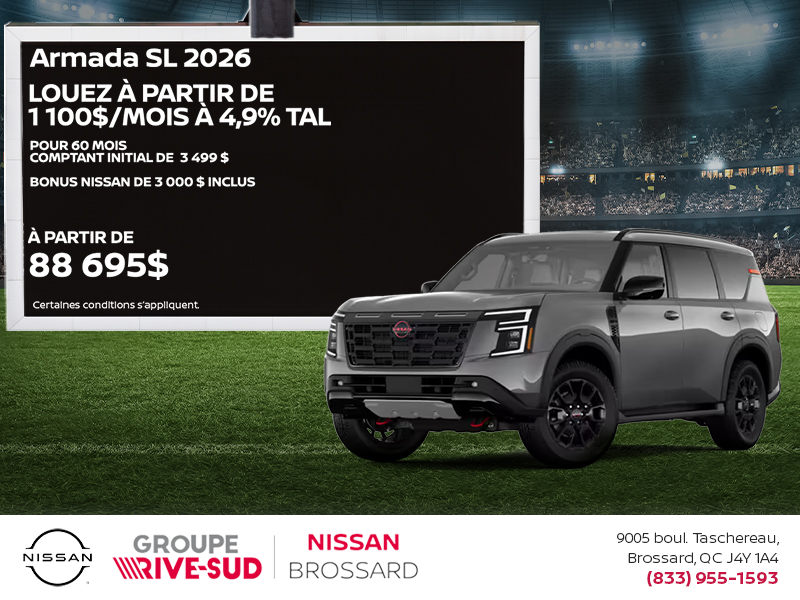 Nissan Armada 2026