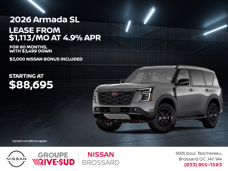 2026 Nissan Armada