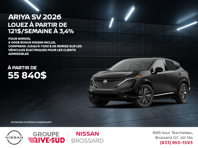 Nissan Ariya 2026