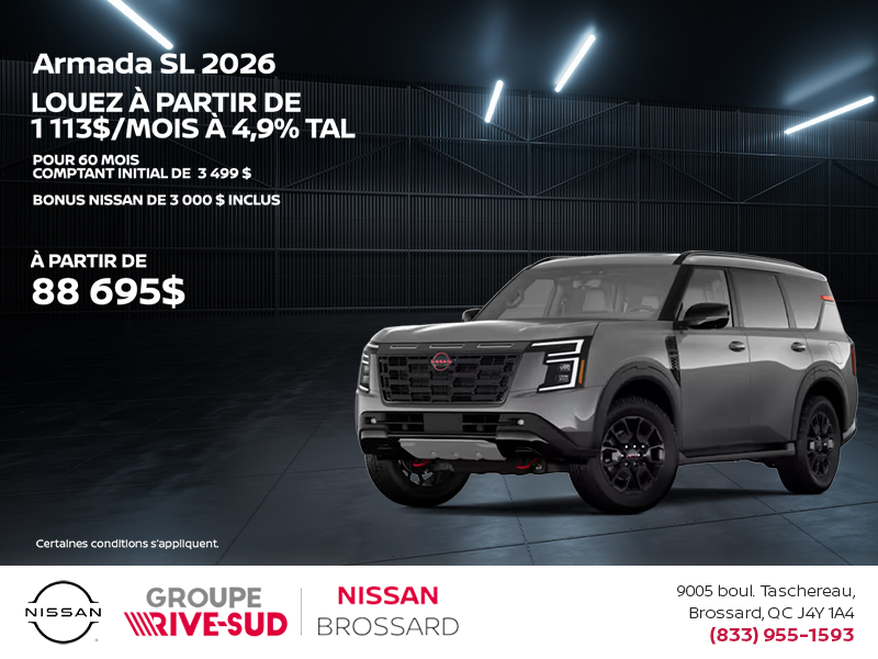Nissan Armada 2026