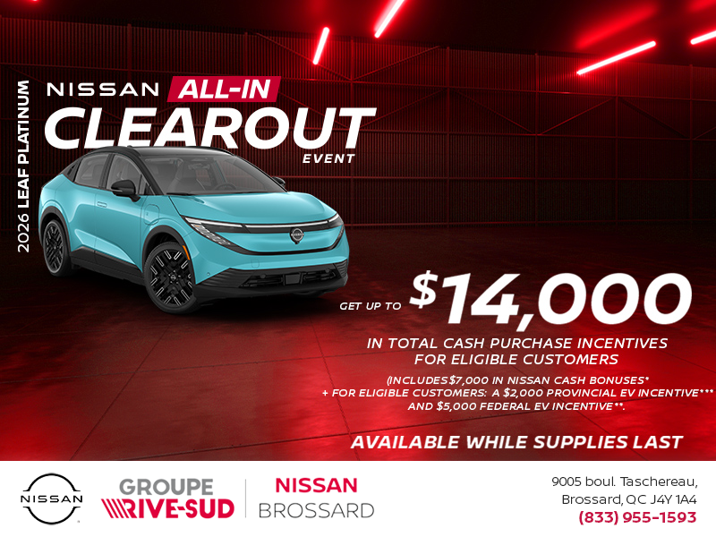 Get the 2026 Leaf Platinum Today!