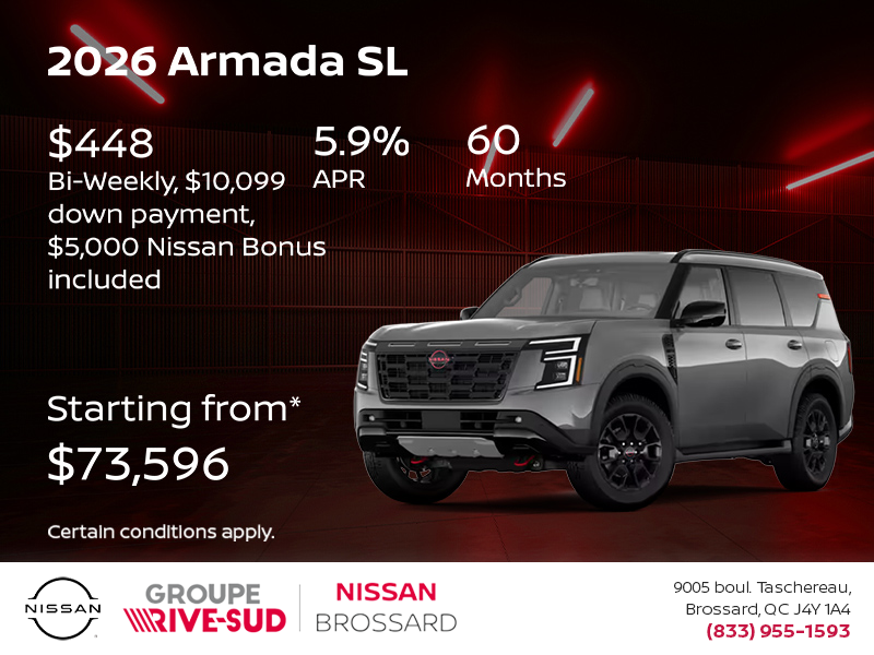 2026 Nissan Armada