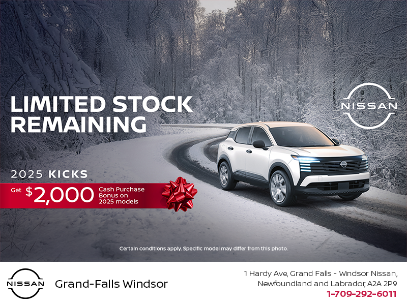 Get the 2025 Nissan Kicks Today!