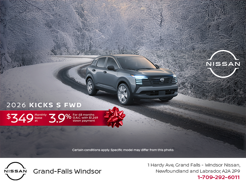 Get the 2026 Nissan Kicks Today!