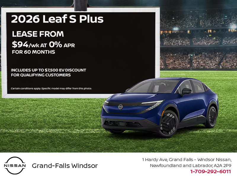 Get the 2026 Nissan Leaf!