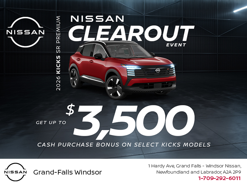 Get the 2026 Nissan Kicks Today!