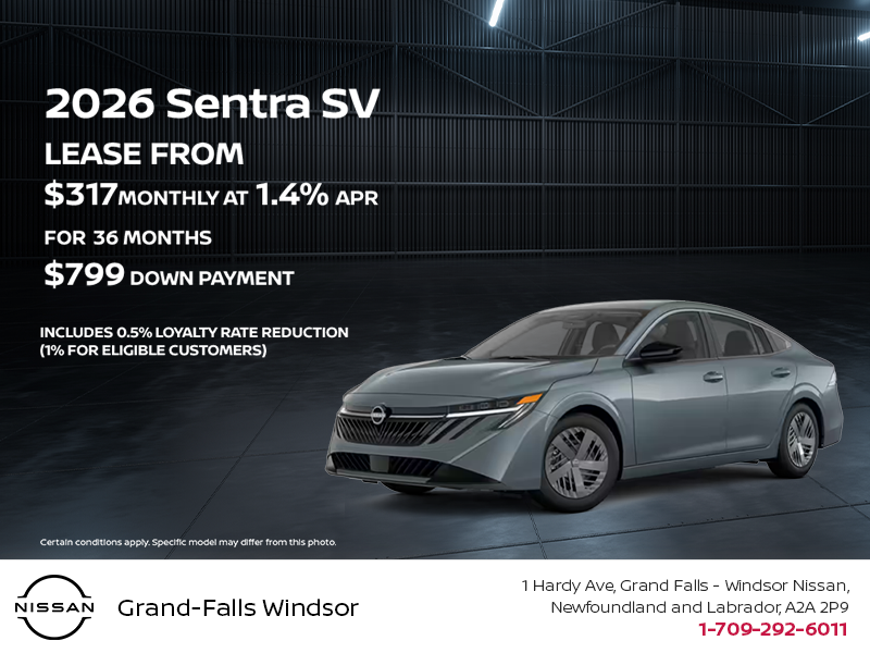 2026 Nissan Sentra