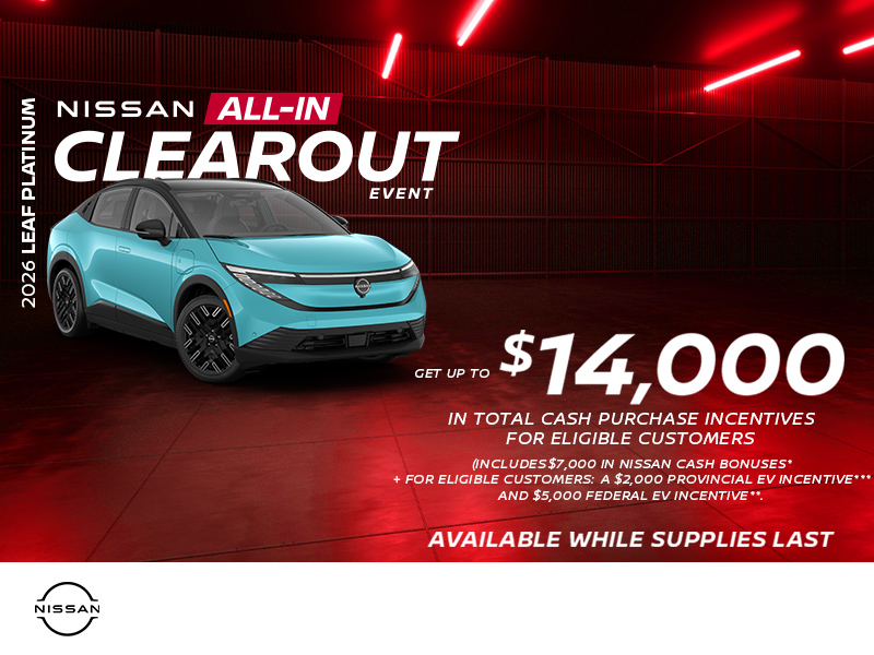 Get the 2026 Leaf Platinum Today!