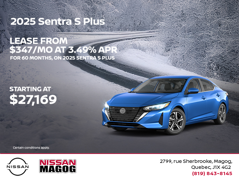 Get the 2025 Sentra Today!