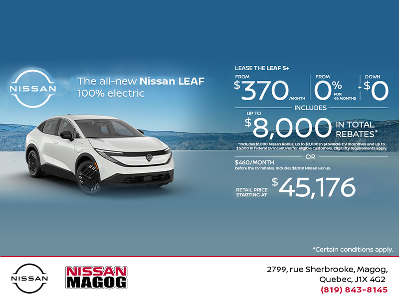 Get the 2026 Leaf Today!