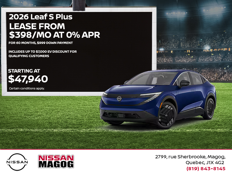 Get the 2026 Leaf Today!