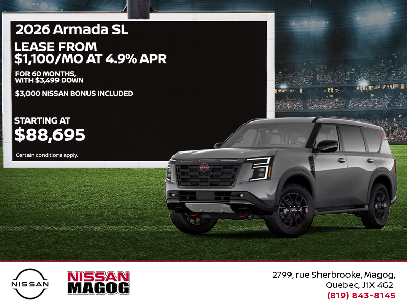 2026 Nissan Armada