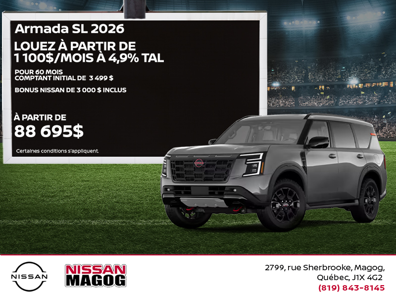 Nissan Armada 2026
