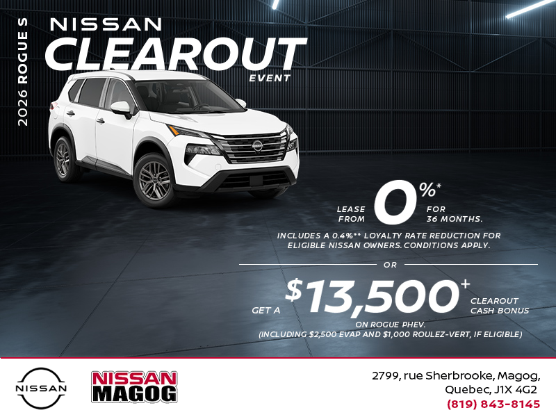 Get the 2026 Rogue S!