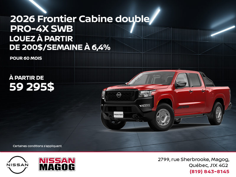 Nissan Frontier 2026
