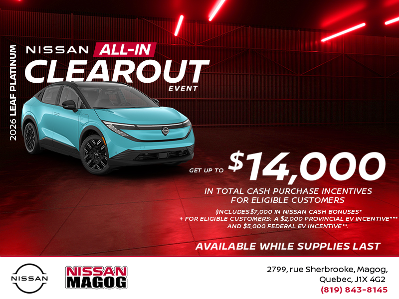 Get the 2026 Leaf Platinum Today!