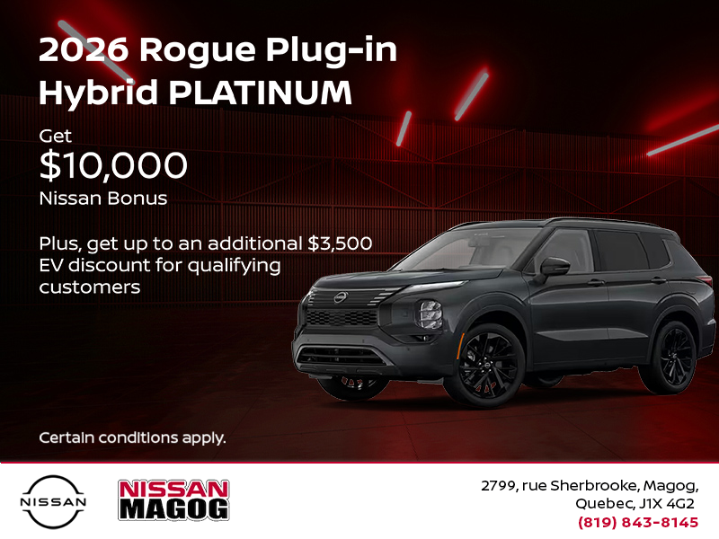 2026 Nissan Rogue Plug-in Hybrid