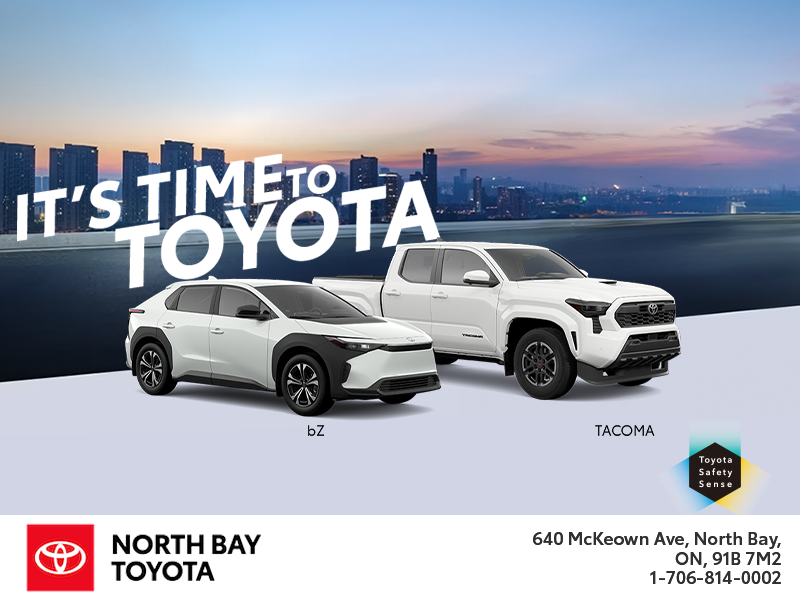 It's time to Toyota!