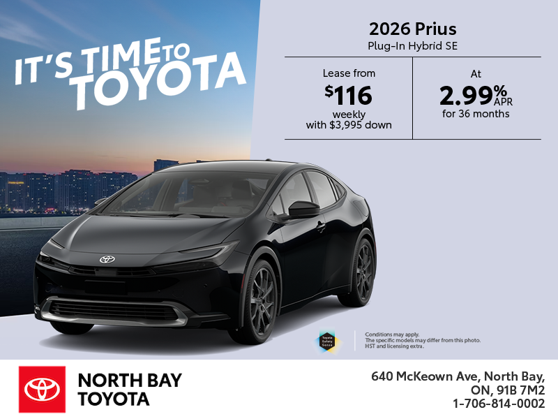 2026 Toyota Prius Plug-In Hybrid