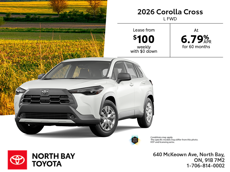 2026 Corolla Cross L FWD
